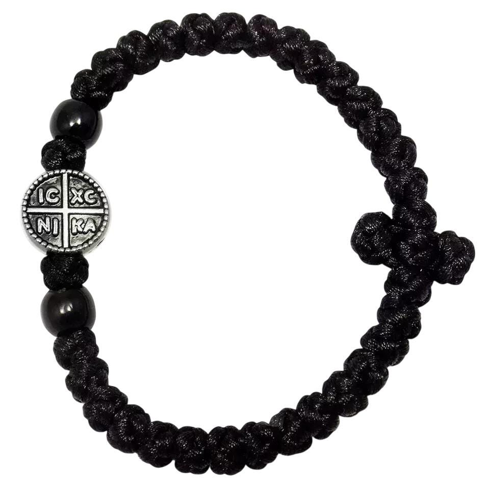 Greek Orthodox Silk Traditional Jesus Prayer Rope Komboskini Rosary Bracelet