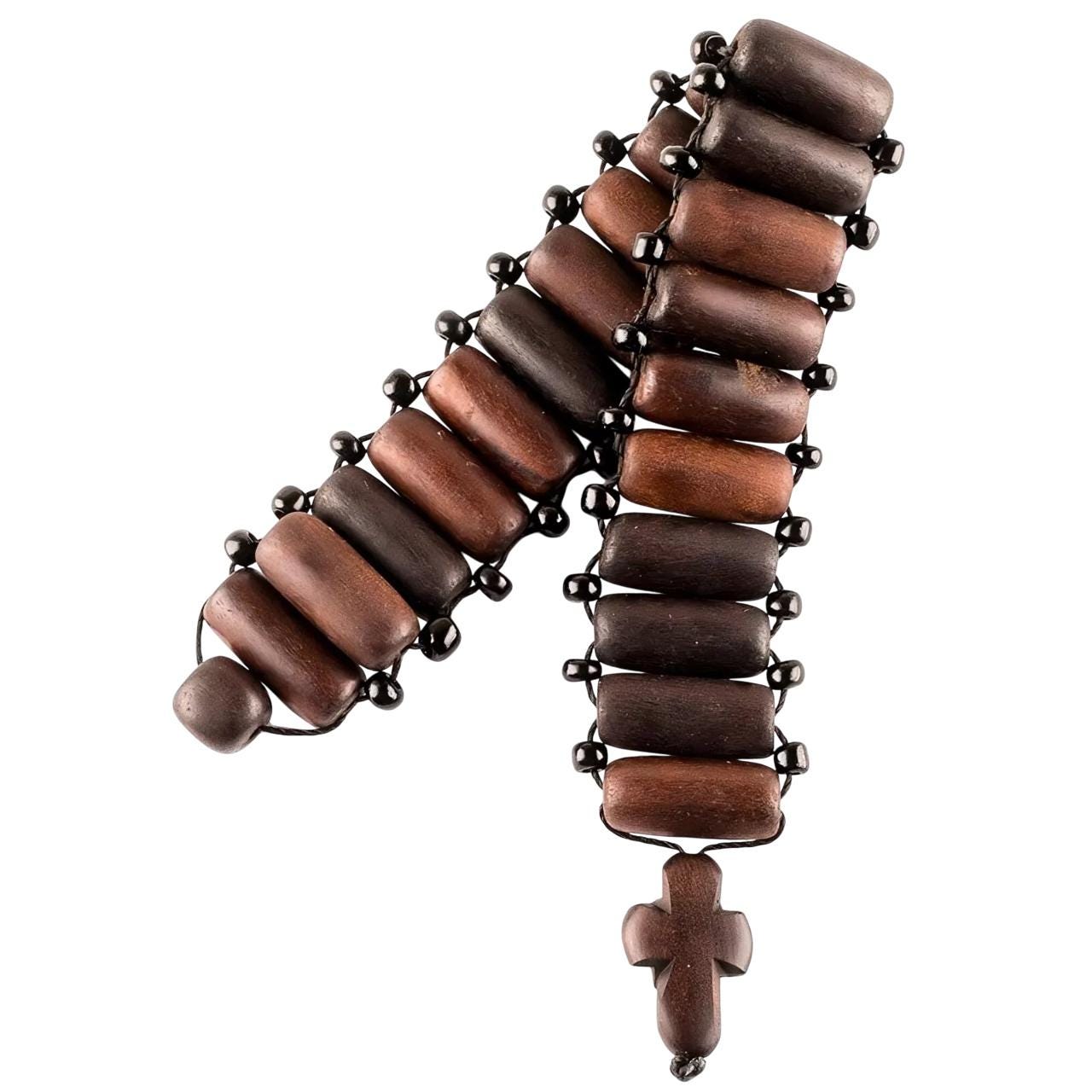 Traditional Russian Orthodox Chotki Перекидные четки Wooden Prayer Rope Rosary