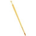 Gold Plated Russian Style Orthodox Anointing Brush Holy Myrrh Oil Striuchtsa