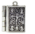 1" Greek Orthodox Gospel Byzantine The Creed Sunday Prayer Icon Crucifix Pendant 2.5cm