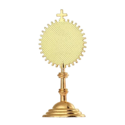2 1/2" Car Decoration Monstrance JHS Religious Communion Sacrament Statue 6.3cm