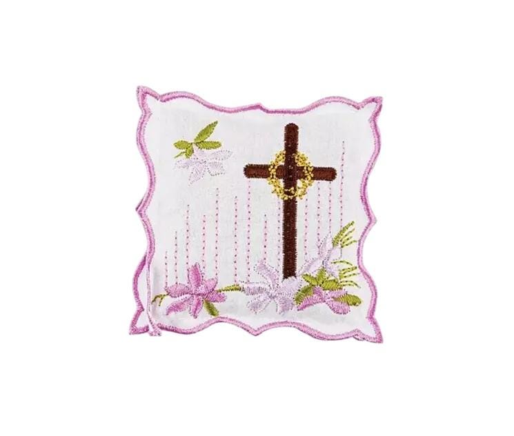 Embroidered Cotton Dry Lavender Stuffed Religious Greek Aromatic Mini Pillows