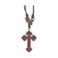 1.65" Greek Orthodox Mount Athos ICXC NIKA Pendant Necklace Cross 4.2cm