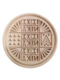Traditional Greek Orthodox Oak Wood Prosphora Seal Holy Bread Handmade Liturgy Stamp 3 Sizes