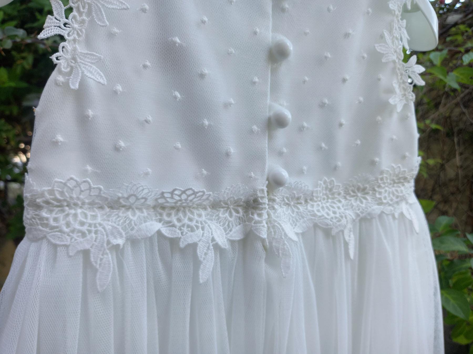 Couture Outfit Girl Christening Ivory Dress Romantic Christening Gown Elegant Baptism Dress For Baby Girl Baptism Wedding Handmade in Greece