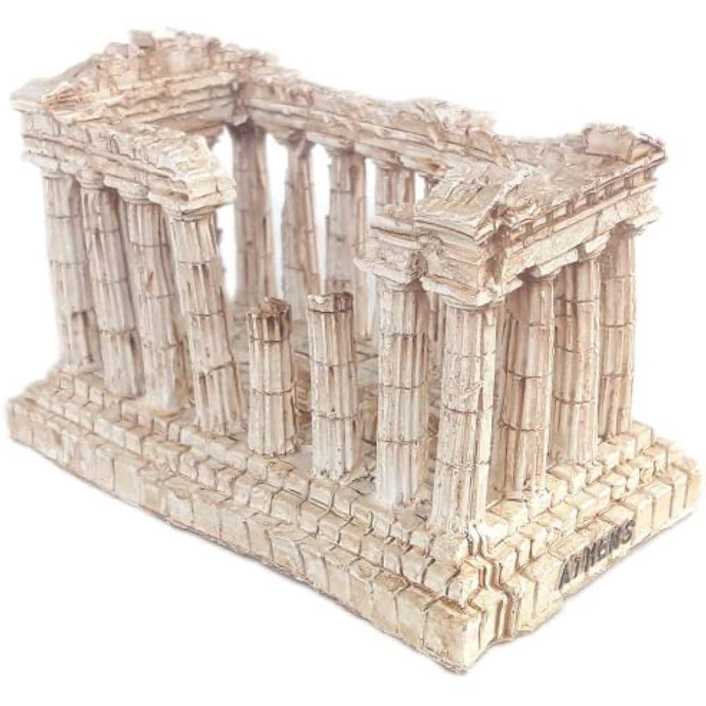 4 3/4" Souvenir Greece Athens Parthenon Acropolis 3D Model Statue Miniature 12cm
