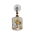 Jesus Theotokos of Jerusalem Archangel Mirror Car Home Door Baby Crib New Born Blessing Icon