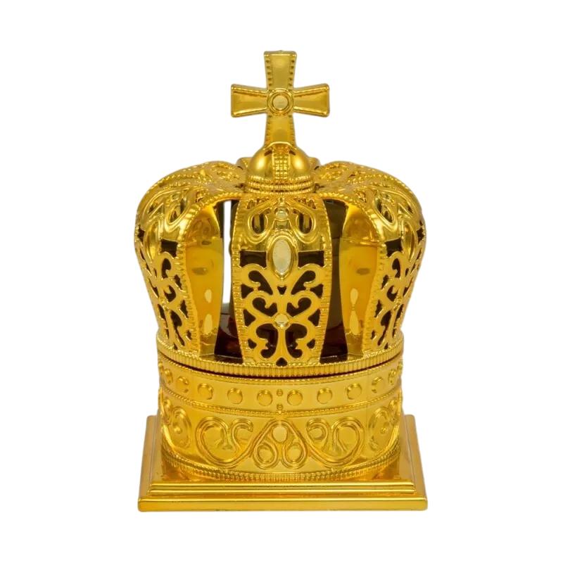 3" Blessed Greek Orthodox Authentic Anointing Aromatic Myrrh Oil Crown Car Room 7.5cm