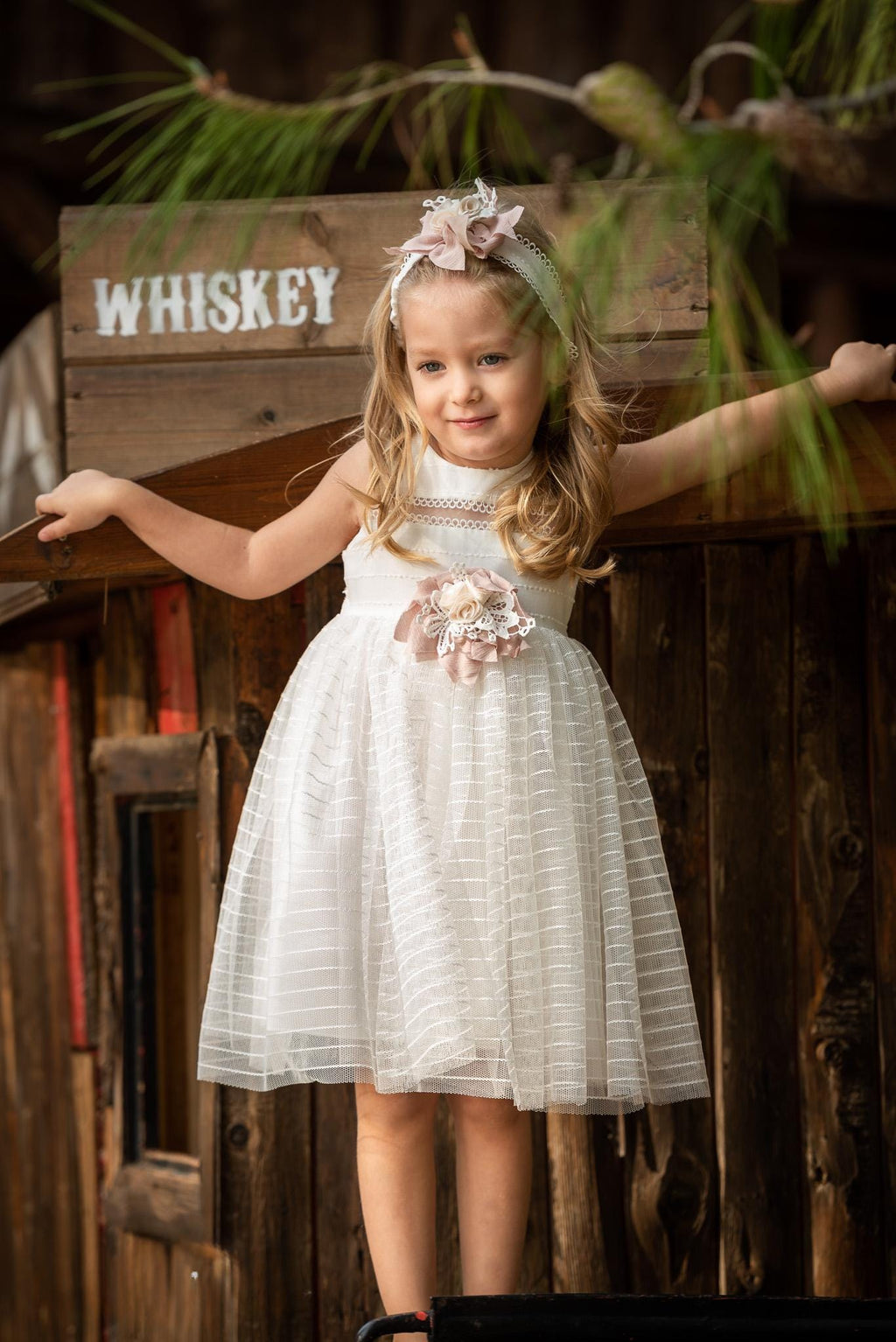 Couture Outfit Girl Christening Dress Romantic Christening Gown Elegant Baptism Dress For Baby Girl Baptism Wedding Handmade in Greece
