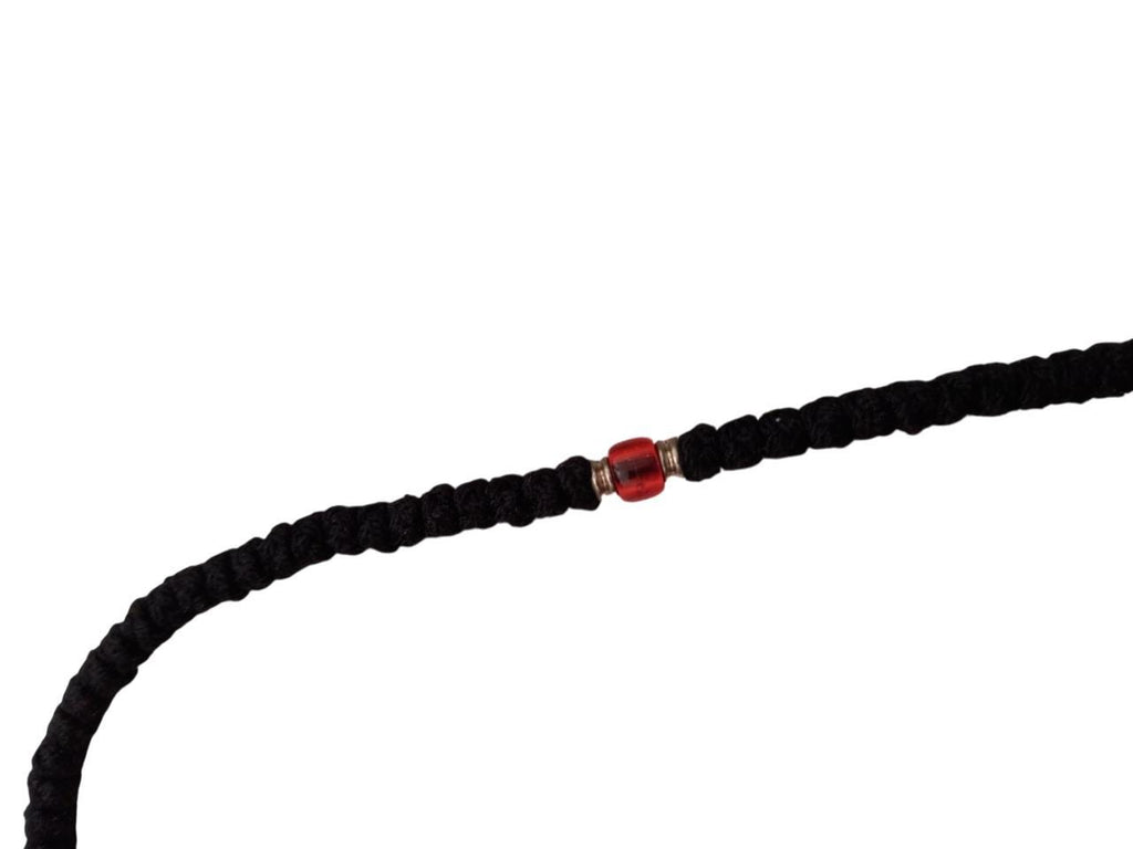 100 Knots Traditional  Greek Orthodox Handmade Prayer Rope Chotki Handmade Black Komboskini