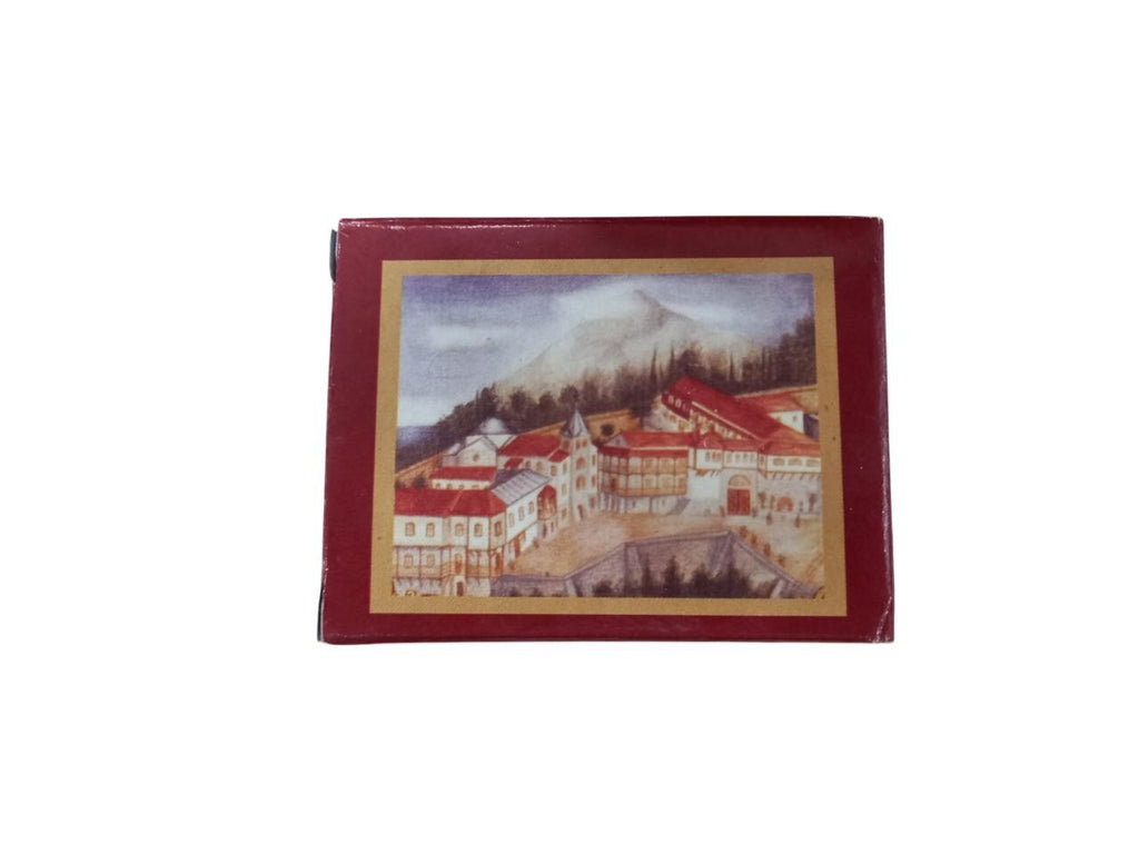Handmade Traditional Greek Orthodox Mount Athos Incense – 50g Box Natural Aromatic Resin by Monks for Prayer