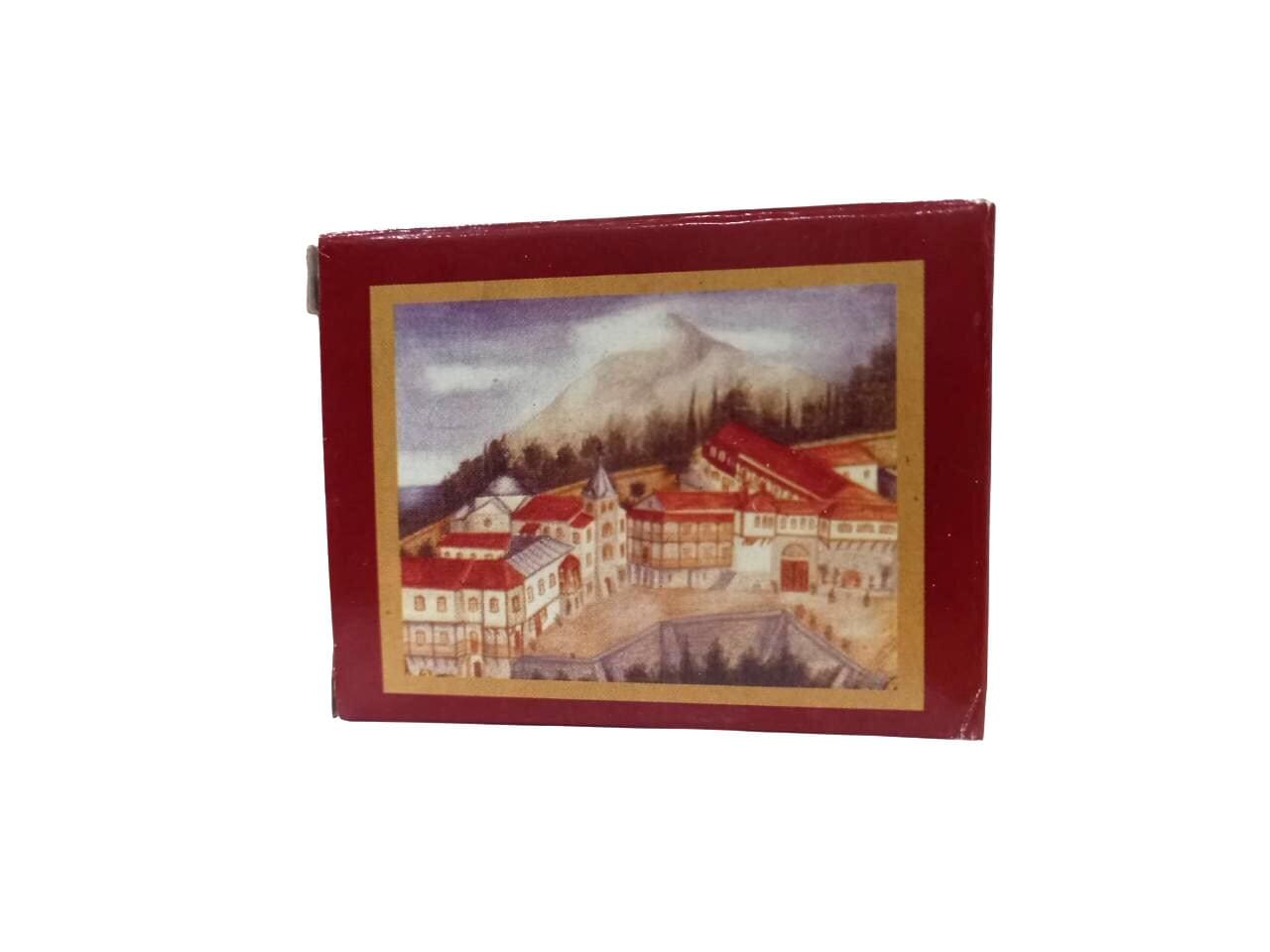 Handmade Traditional Greek Orthodox Mount Athos Incense – 50g Box Natural Aromatic Resin by Monks for Prayer