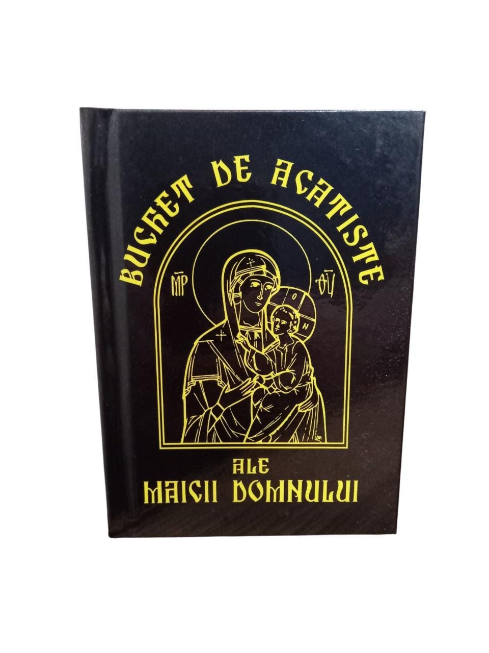 Romanian Orthodox Prayer Book – Buchet de Acatiste ale Maicii Domnului – Collection of Virgin Mary Hymns – Christian Religious Gift Book