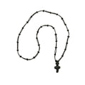 33 Knots Handmade Prayer Rope Cross Necklace METEORA Artifact Cord Greek Orthodox Rosary Chotki Chritian Gift Neckwear Blessing Protection