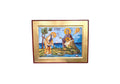 12 1/4" Mount Athos Monasticism Icon St. Athanasios the Athonite Greek Orthodox Wall Icon Theotokos Jesus Blessing Gold Leaf Art 31cm