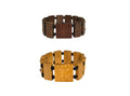 Orthodox Boxwood Natural Wooden Bracelet Cross Design Rectangular Beads Russian Church Slavonic Elastic Rosary Prayer Rope спаси и сохрани