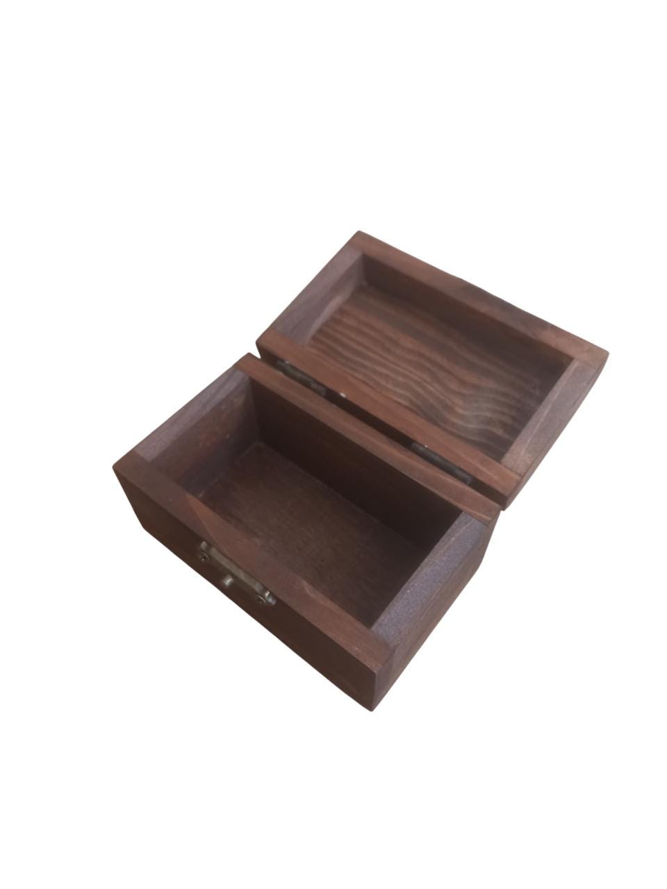 Handpainted Wooden Incense Box Blue Floral Greek Orthodox Unique Gift